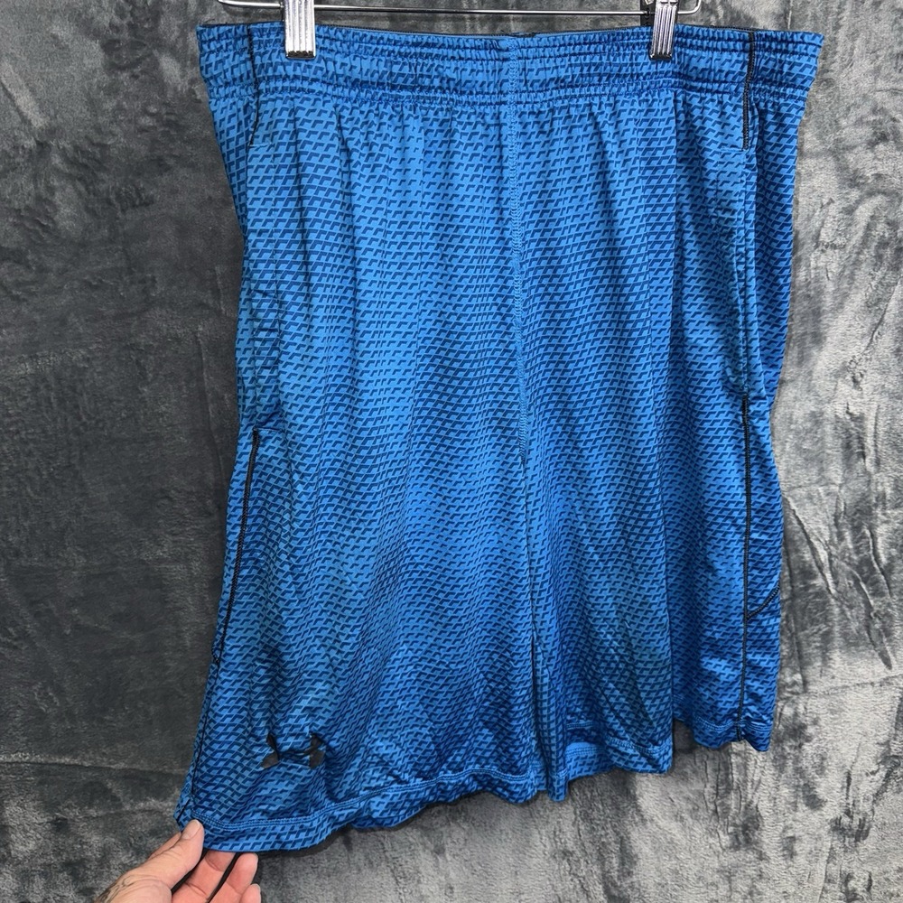 Mens Under Armour Gym Large Athletic  Logo Shorts 153